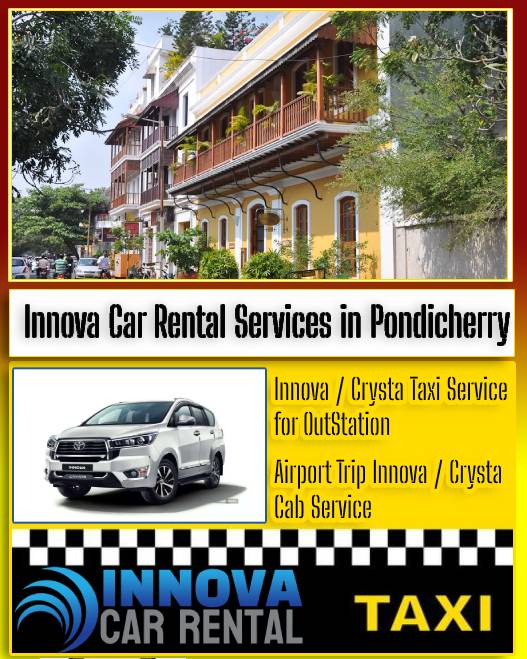 Innova Car Rental in Pondicherry